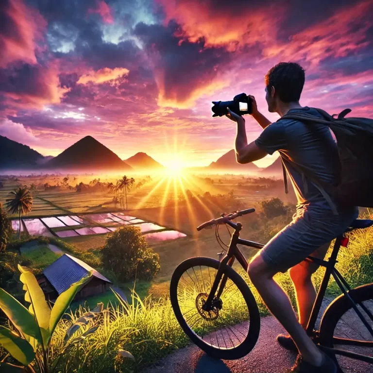 How to Capture Breathtaking Sunrise and Sunset Shots on Your Bike Tour