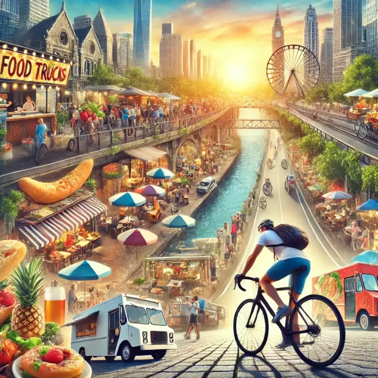 The Top Bike-Friendly Cities for Food Lovers in the United States